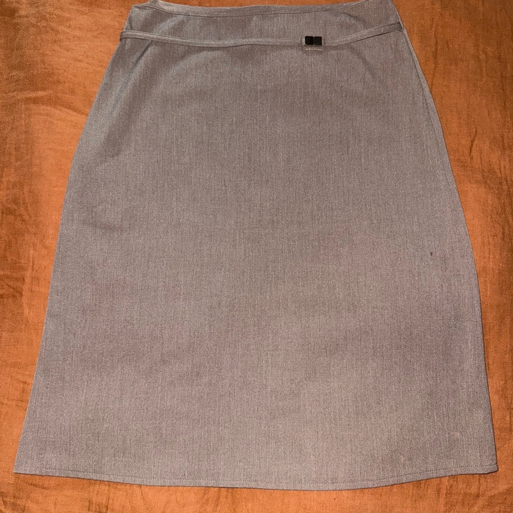 The Limited Gray Pencil Skirt